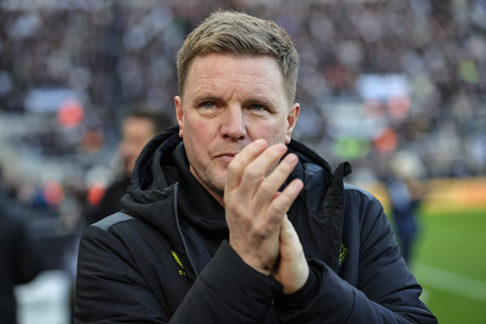 Eddie Howe manager of Newcastle United