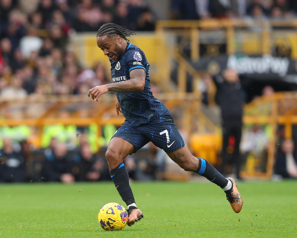 Raheem Sterling of Chelsea