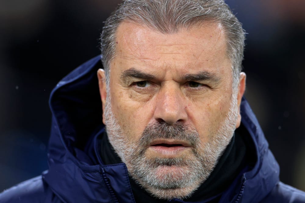 Ange Postecoglou the Tottenham Hotspur manager