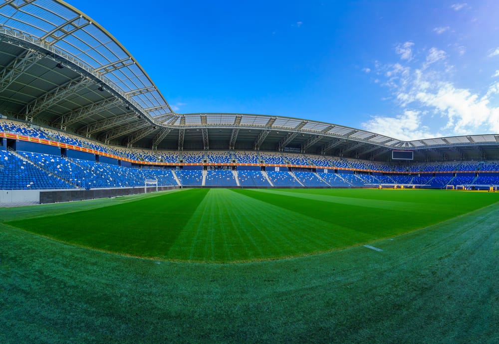 View of the Haifa International Stadium, Sammy Ofer Stadium