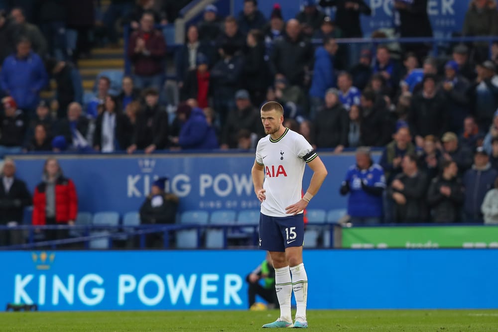 Eric Dier with Tottenham Hotspur