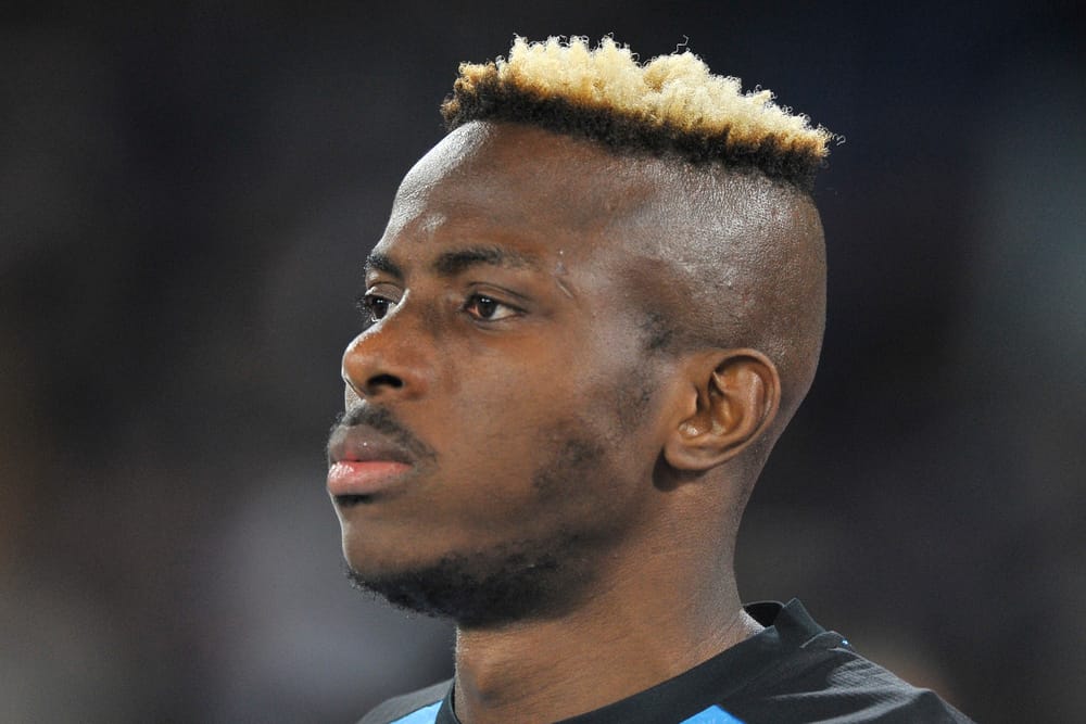 Victor Osimhen player of Napoli.