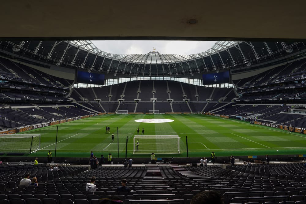 Tottenham Hotspur Stadium.