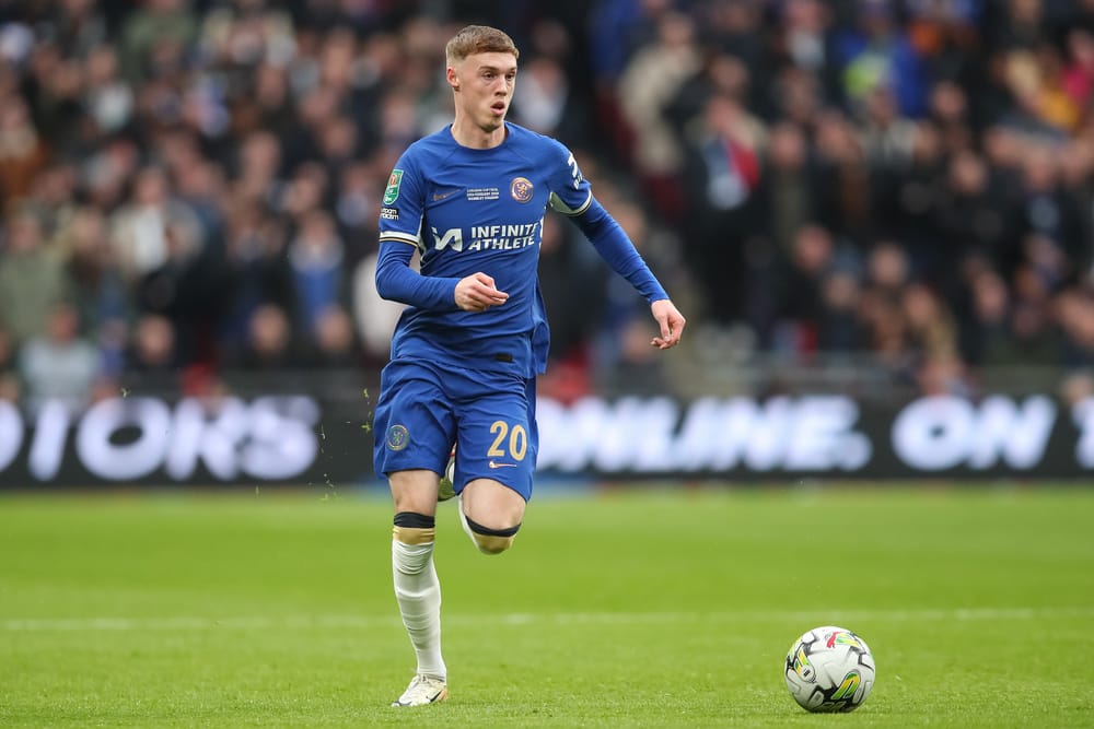 Cole Palmer during the Final match Chelsea vs Liverpool.