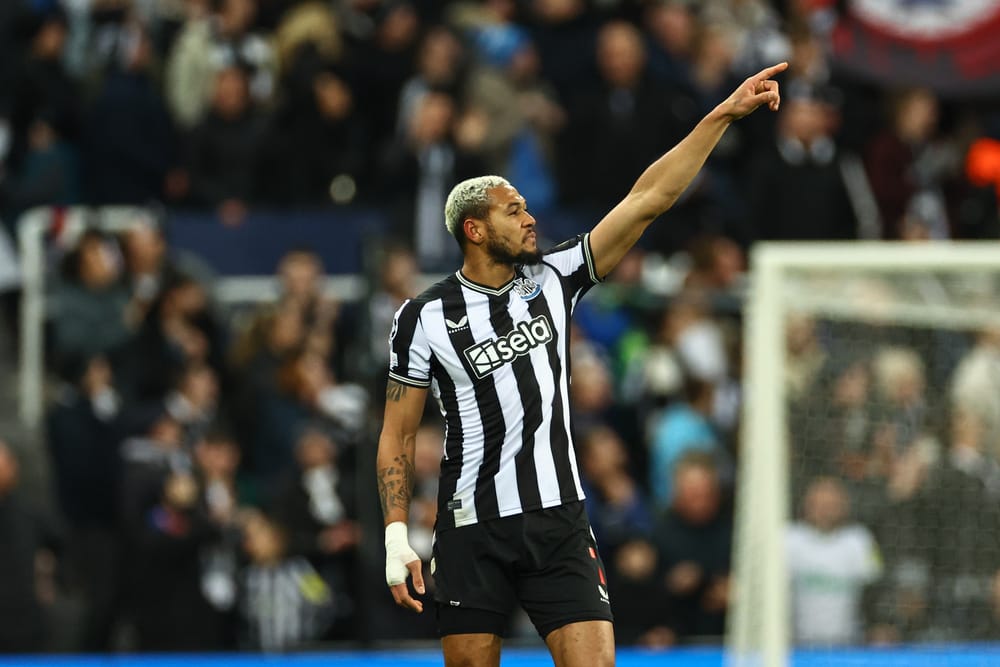 Joelinton #7 of Newcastle United.