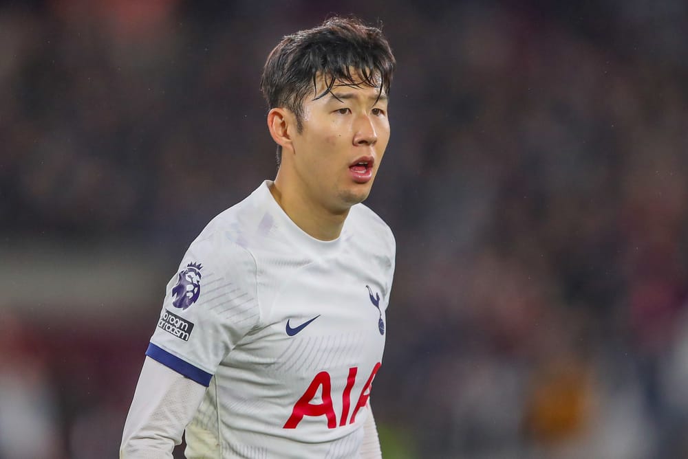 Son Heung-Min of Tottenham Hotspur.
