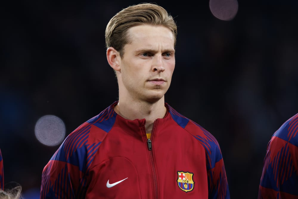 Frenkie de Jong during UEFA Champions League quarterfinal.